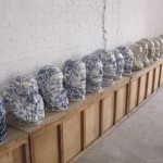 Row of Porcelain Heads