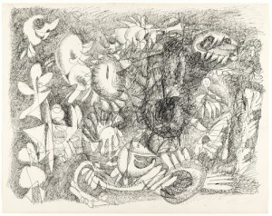 Untitled 1949 Ink on paper 18 5/8 x 23 5/8"