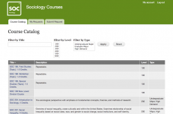 Sociology Courses screenshot