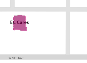 EC Cares on map