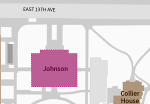 Johnson Hall on map