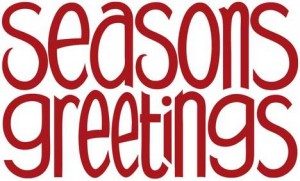 Season Greetings from the Staff at the Community Service Center