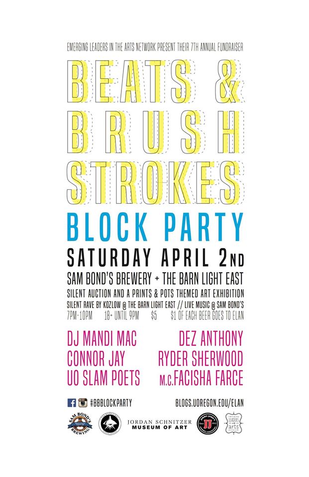 Beats and Brushstrokes 2016 Poster