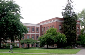 The InfoGraphics Lab is housed in the Department of Geography, Condon Hall