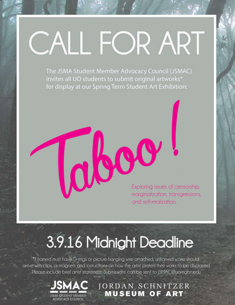 Taboo Call for Art JSMAC