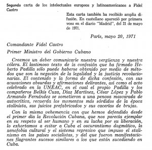 Carta de intelectuales a Fidel Castro_2