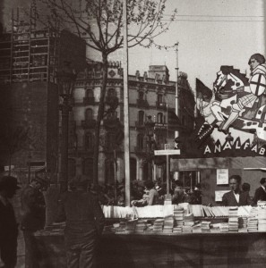 Primer día del libro en Sant Jordi 1931