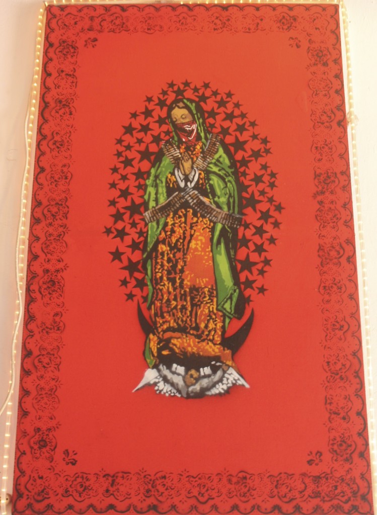 Zapatista Virgin of Guadalupe. Chiapas. Photo, E. Weisenbach. 2013.