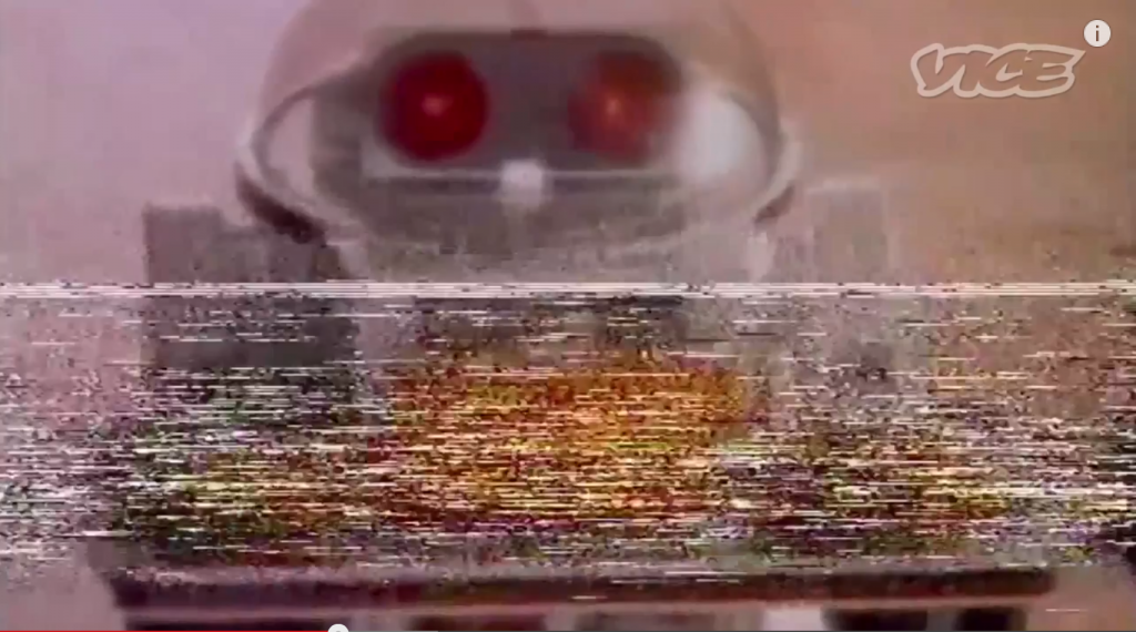 Decayed Cool: A Robot Commercial on VHS
