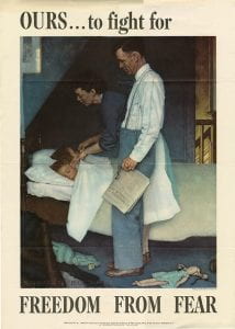 Norman Rockwell's Freedom from Fear