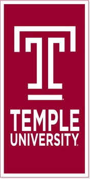 Temple University Vertical Banner