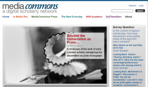media commons screenshot