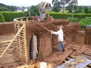 building with cob