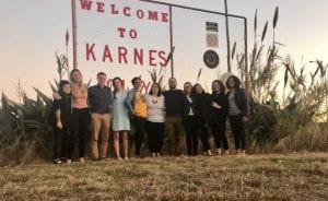 UO Law students in Karnes Texas