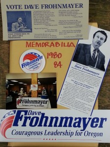 Materials from Frohnmayer's attorney general campaigns