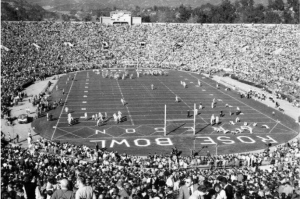 Rose Bowl Stadium, New Year's Day 1958