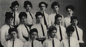 1904-1905 Beta Epsilon members (1905 Webfoot)