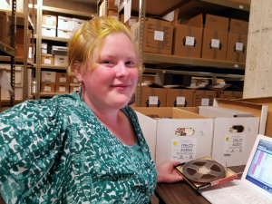 Kristin Gustafson, Special Collections and University Archives Intern