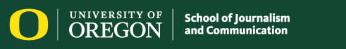 University of Oregon SOJC logo