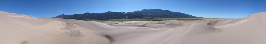 Great Sands and the Sangres in the distance