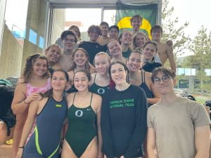 University of Oregon Swim Club at Regionals