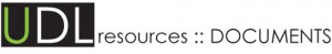 UDL Logo Resources Documents